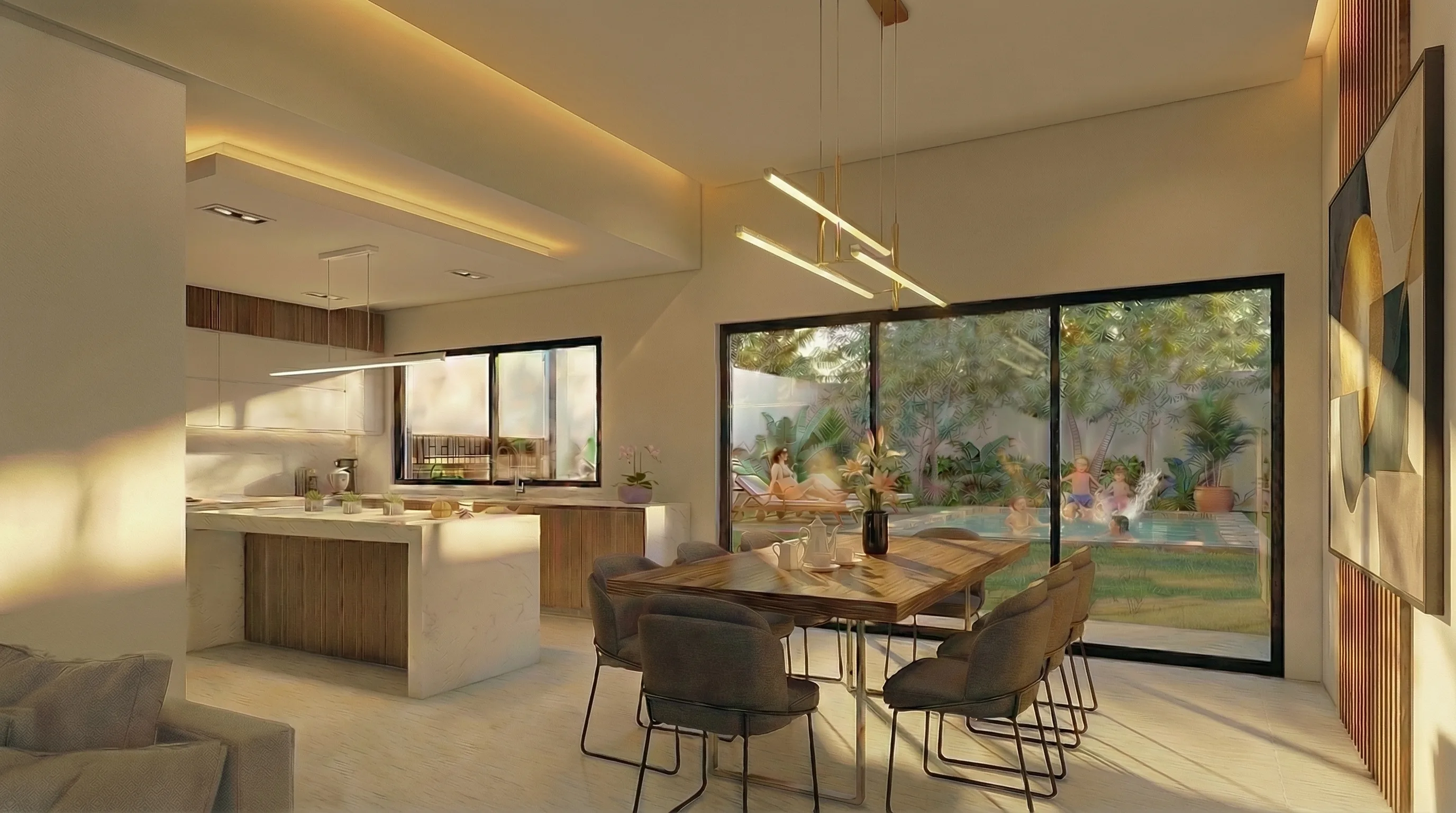 Casa MA - Vista 3 del proyecto de edificio en Villa Urquiza, CABA