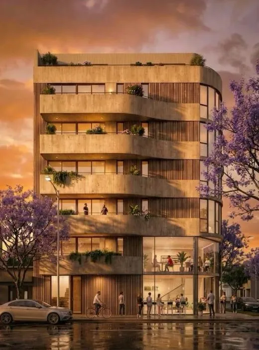 Edificio CC - Vista 3 del proyecto de edificio en Vélez Sársfield, CABA